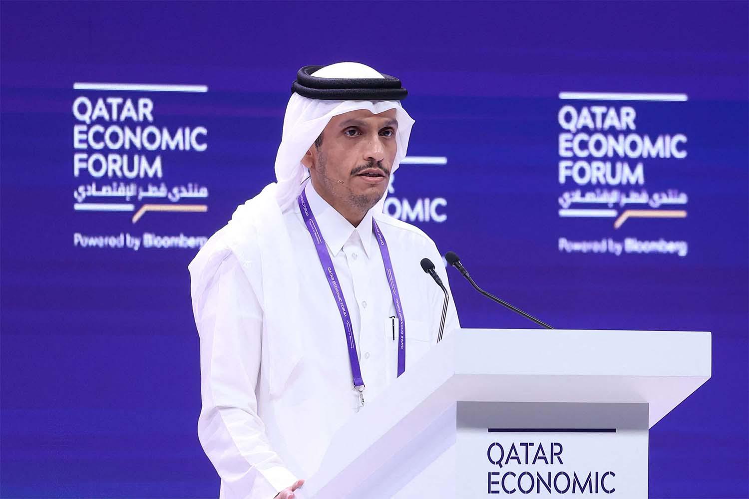 Qatar's Prime Minister and Foreign Minister Sheikh Mohammed bin Abdulrahman Al Thani 