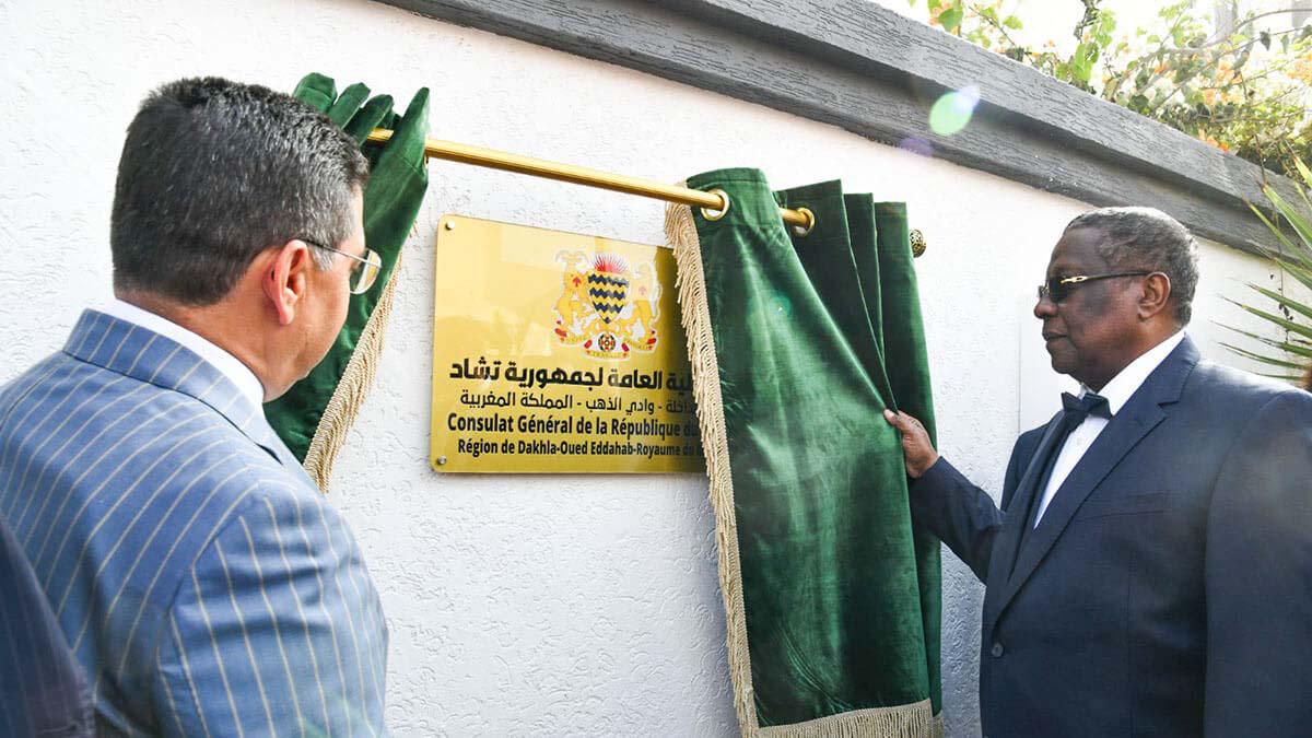 The opening of the Consulate General of Chad in Dakhla comes as part of Koulamallah's visit to Morocco