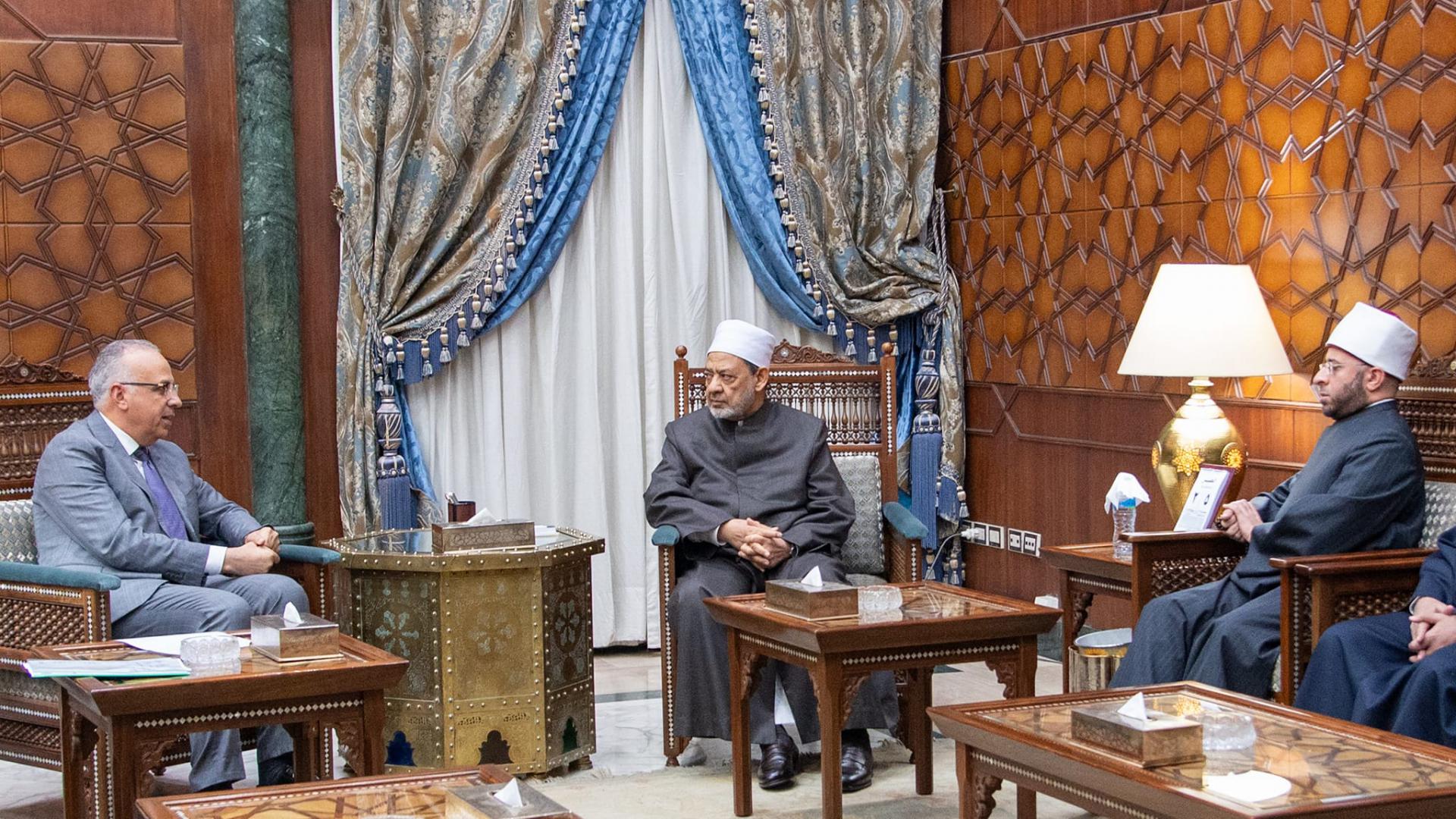 شيخ الازهر يحث على تثقيف الأئمة وإعدادهم لتناول ملف شح المياه