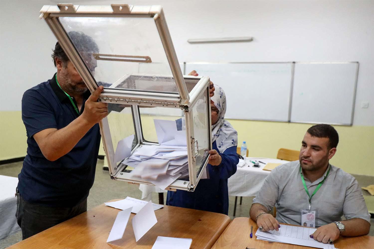 Tebboune is expected to win
