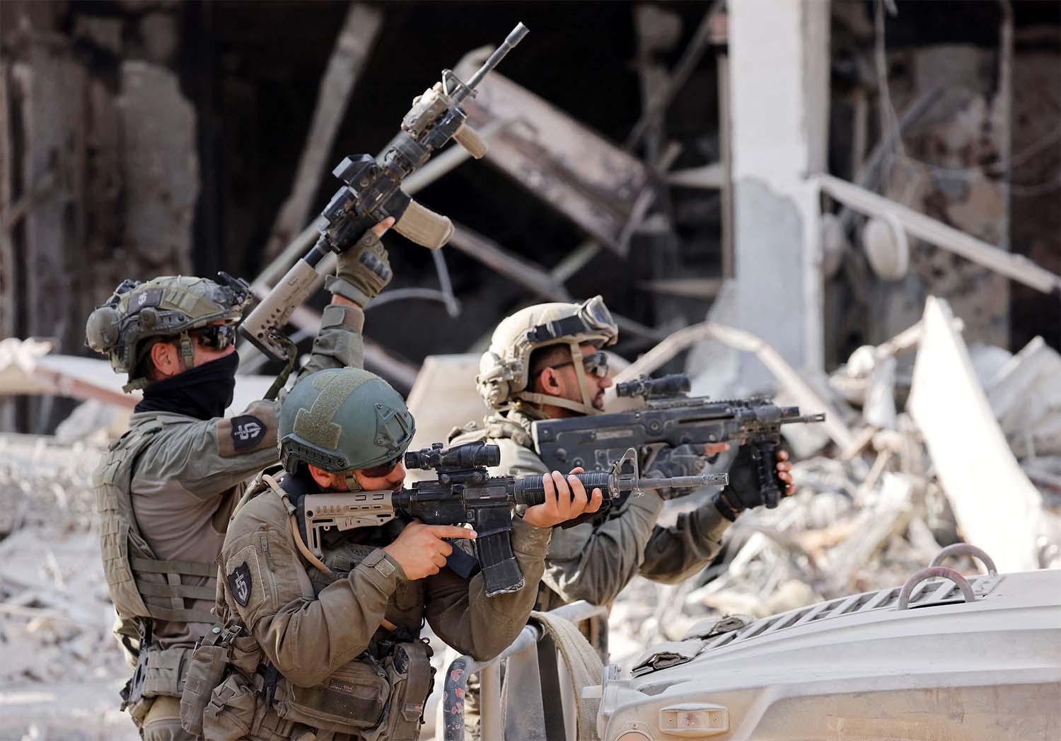 Israeli soldiers