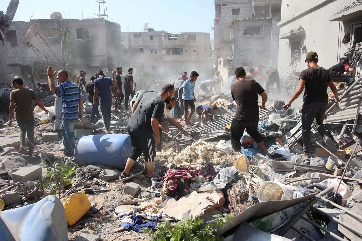 Merciless Israeli airstrikes