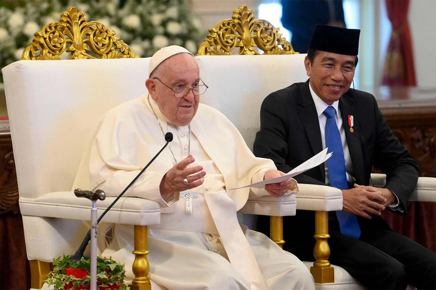Freedom of religion is guaranteed in Indonesia's constitution