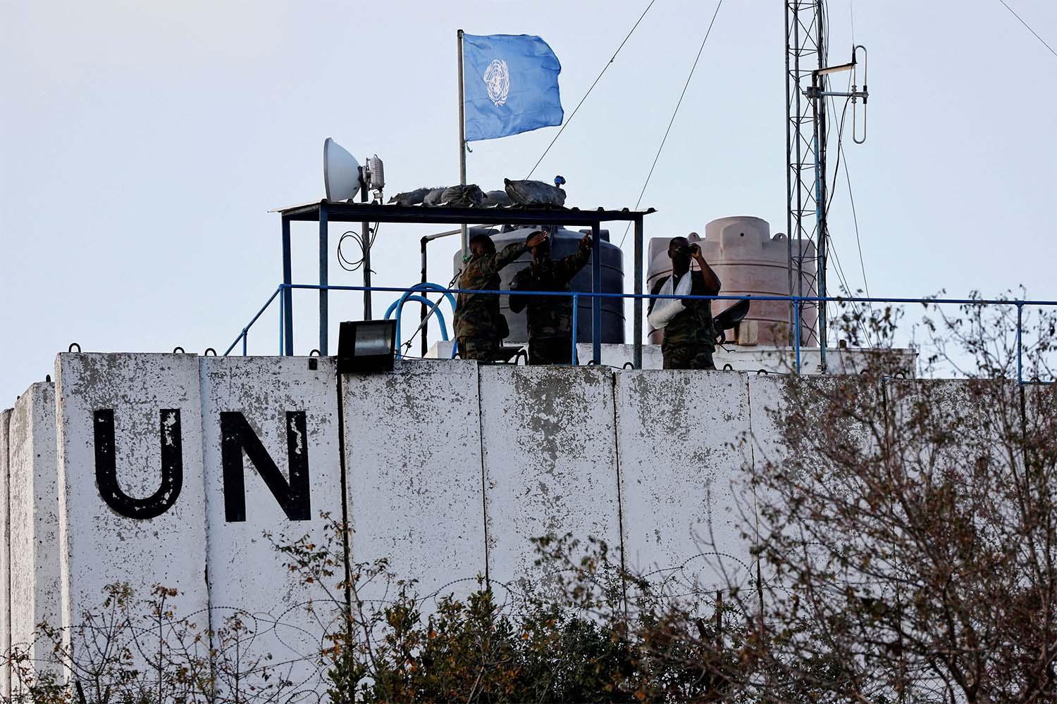 UN peacekeepers targeted too