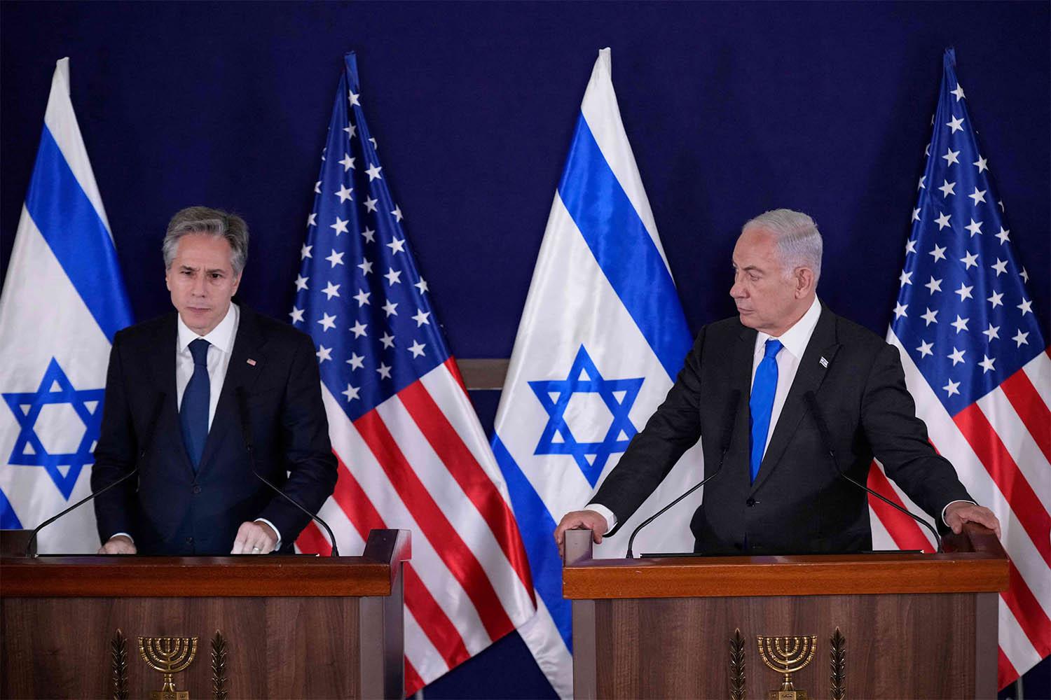 Blinken and Netanyahu
