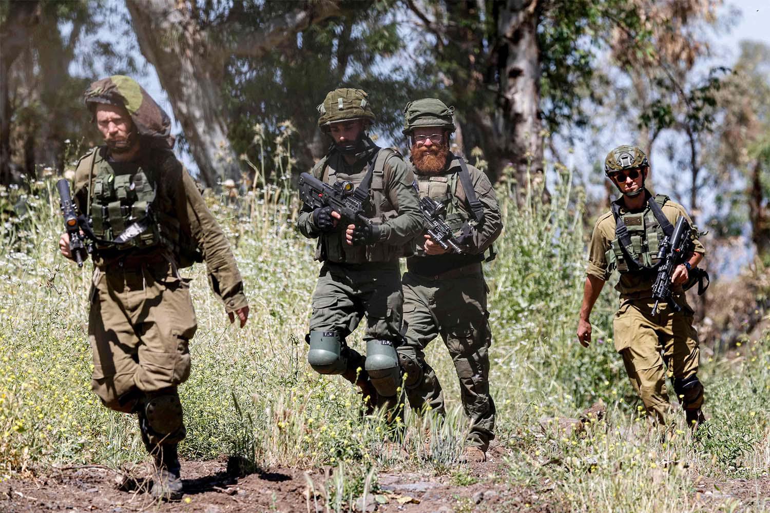 The Islamic Resistance in Iraq claimed responsibility for three dawn attacks on sites in the Golan Heights and the Tiberias region