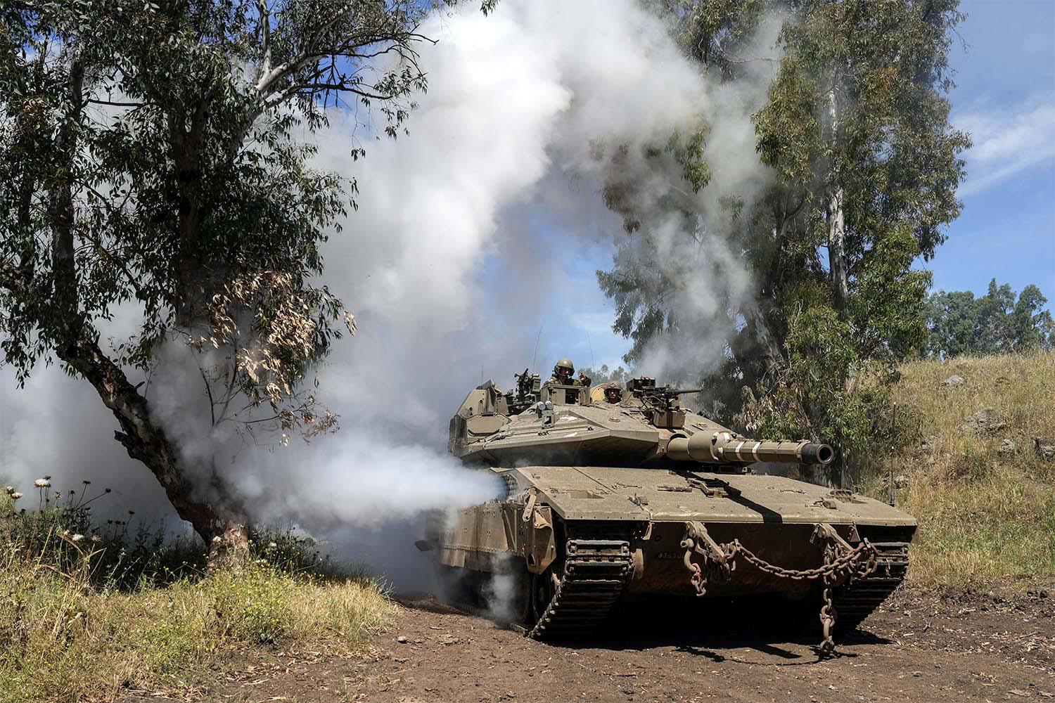 Ground clashes between Israeli forces and Hezbollah are spreading along southern Lebanon's mountainous frontier
