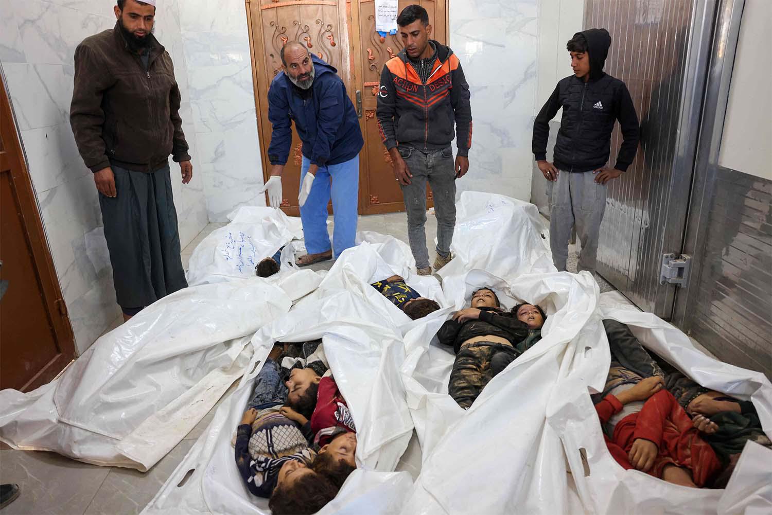 Many children are among the dead 