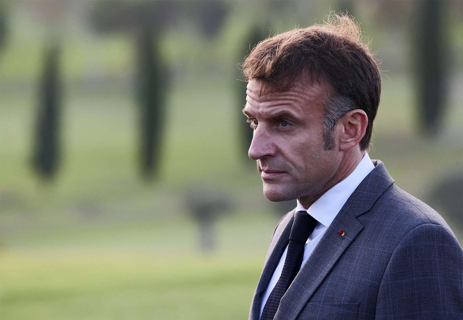 French President Emmanuel Macron