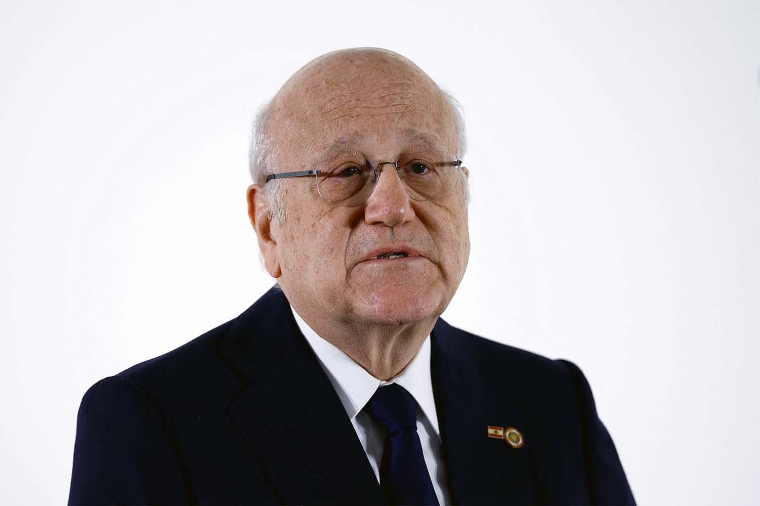 Lebanese caretaker Prime Minister Najib Mikati 