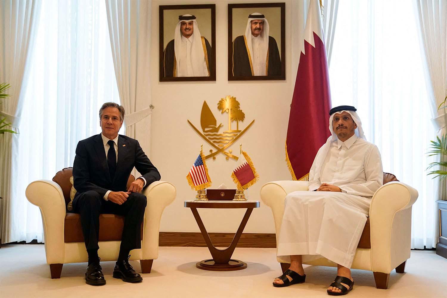Sheikh Mohammed said that US negotiators will meet Israeli negotiators in Doha in an effort to reach a breakthrough