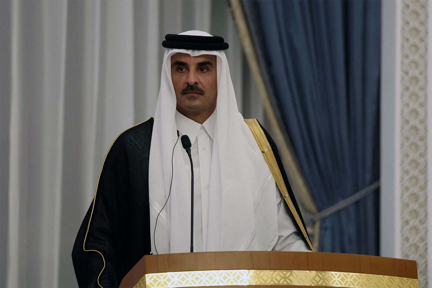 Qatar's Emir, Sheikh Tamim bin Hamad Al-Thani