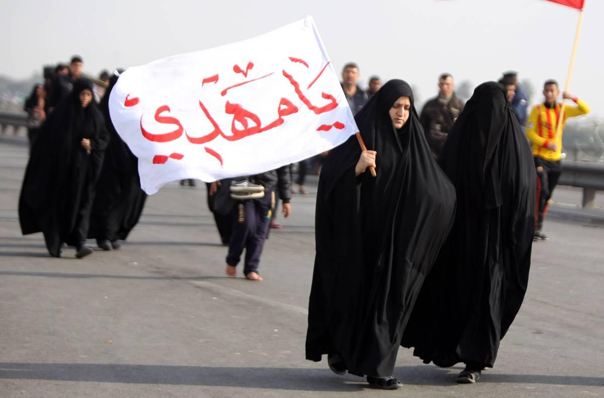 عراقيات في زيارة الأربعين