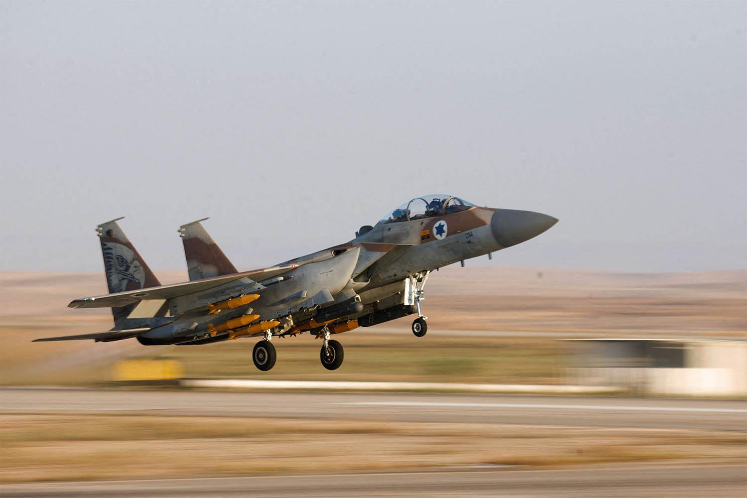 F-15 fighter jet