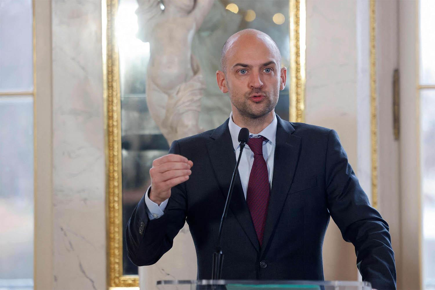 French FM Jean-Noel Barrot 