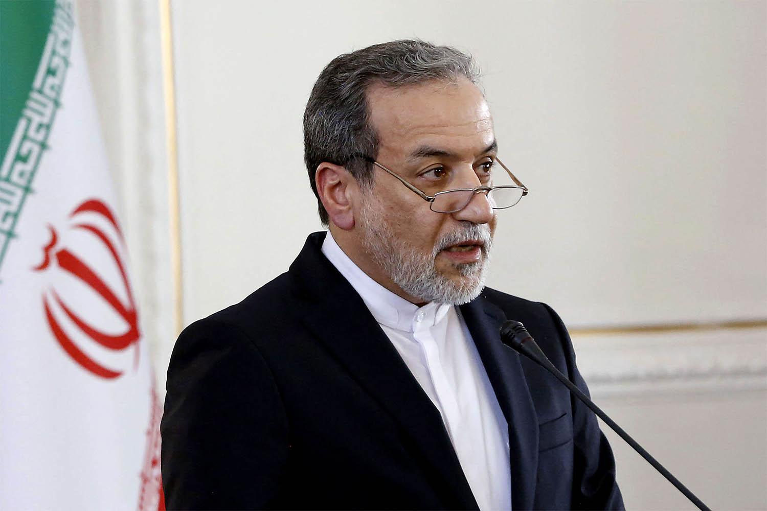 Iran's Foreign Minister Abbas Araqchi 