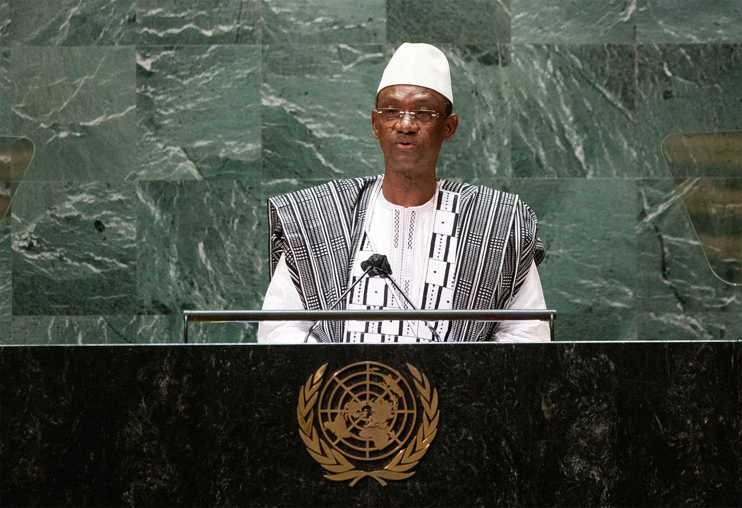 Mali's Prime Minister Choguel Maiga 