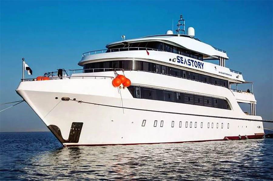Sea Story was carrying 45 people, including 31 tourists of varying nationalities and 14 crew