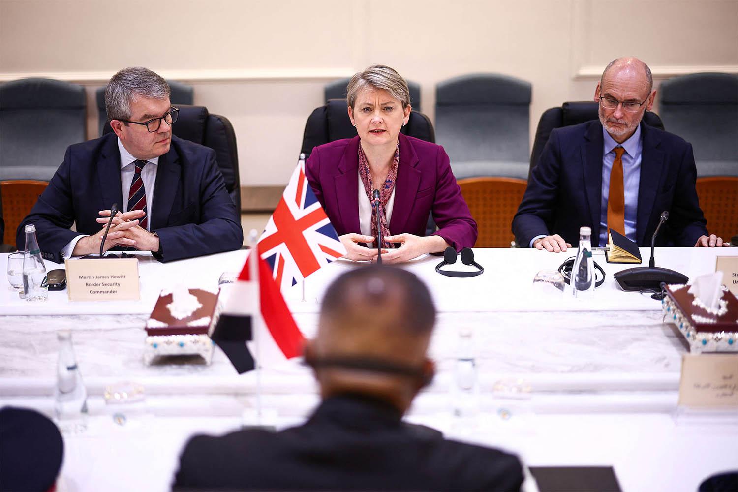 Britain will also support Iraqi law enforcement to tackle other serious organised crime