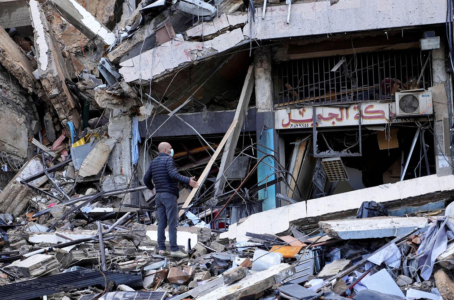 Israeli warplanes launched repeated strikes across Beirut throughout Tuesday