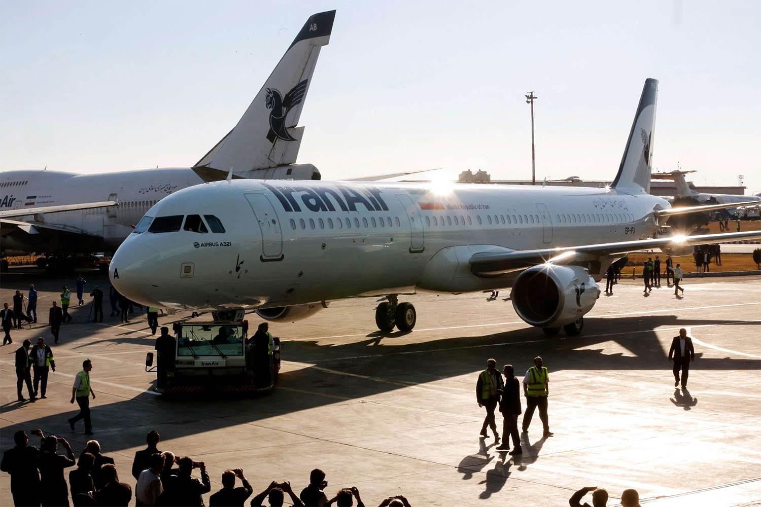 Iran air among the sanctioned entities