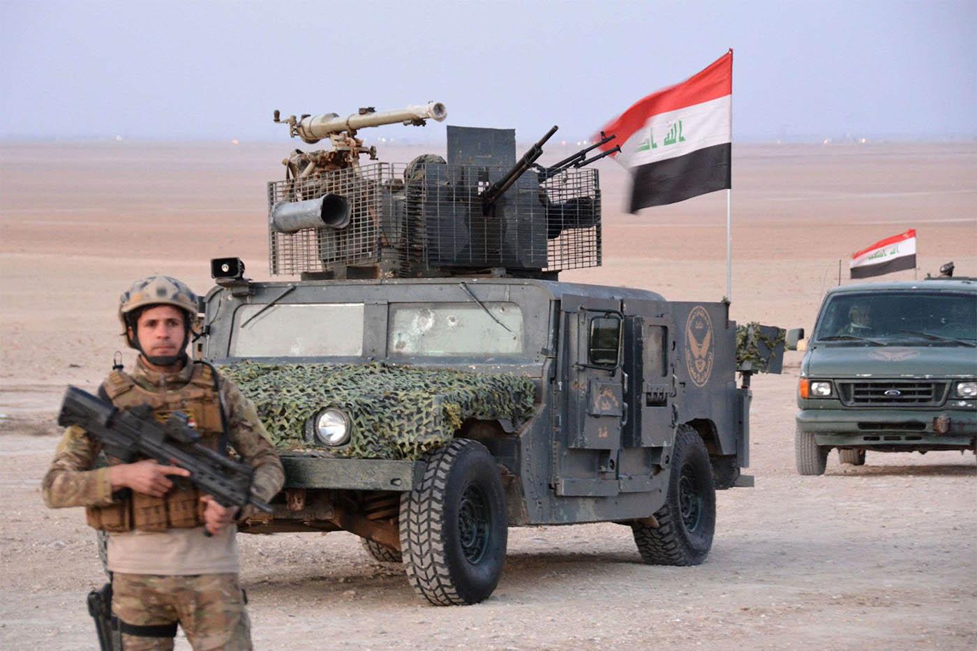 Iraqi soldiers