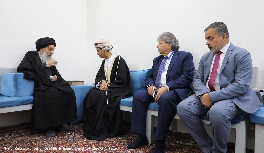لقاء السيستاني بممثل غوتيريش للمرة الثانية في أقل من شهر ونصف يكشف حجم المخاوف