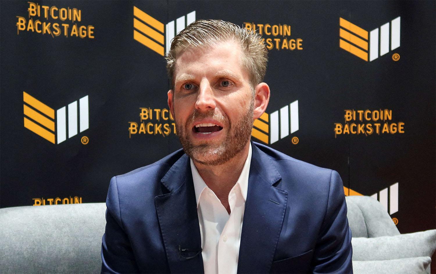 Eric Trump: We'll probably be in Abu Dhabi in the next year or so
