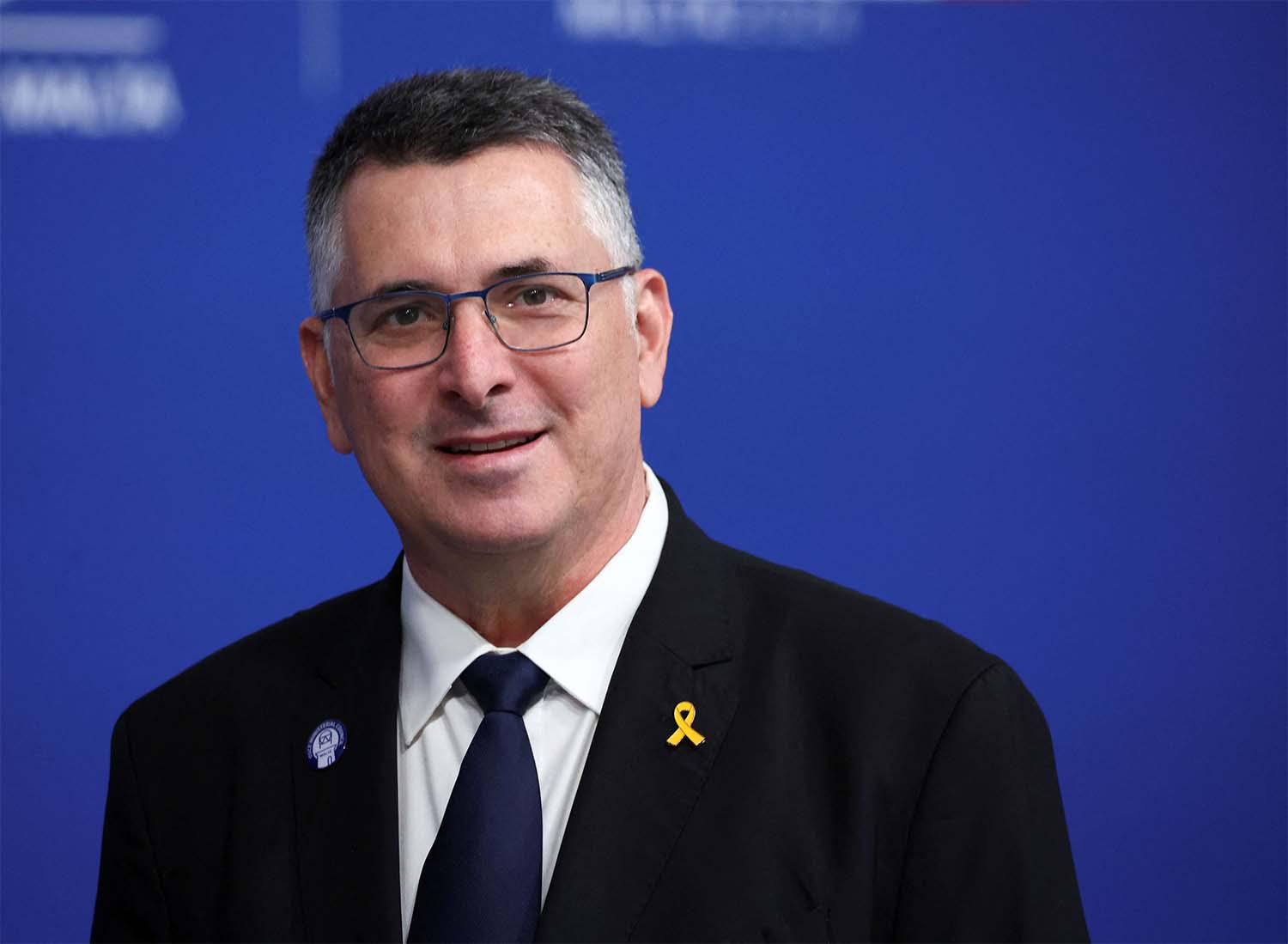 Israel's Foreign Minister Gideon Saar 