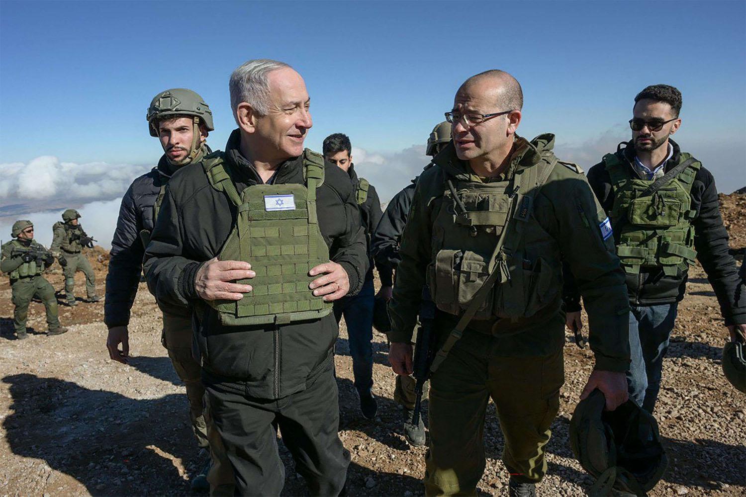 Netanyahu went to the occupied site for an operational briefing with military commanders and security officials