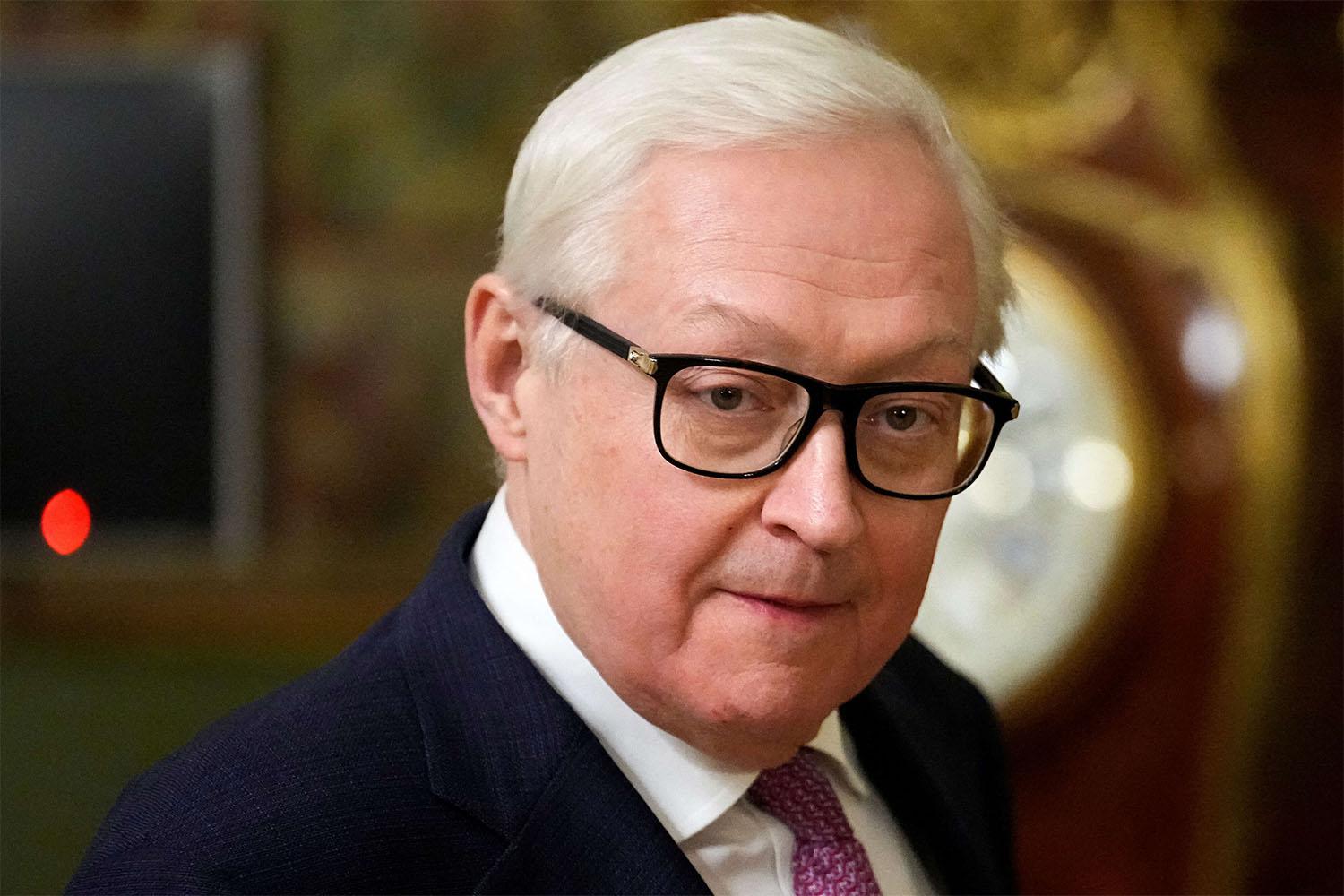 Russian Deputy Foreign Minister Sergei Ryabkov 