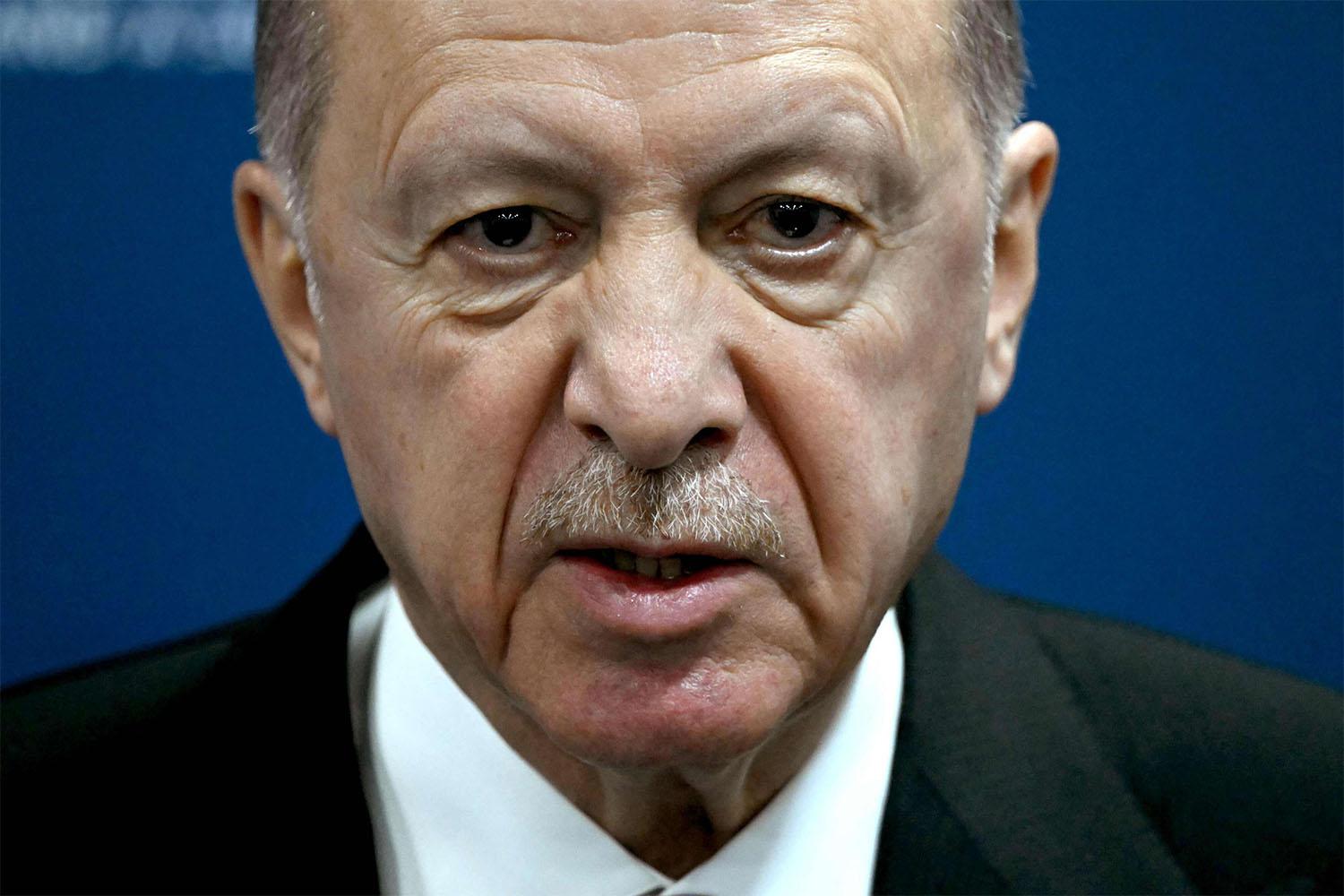 Turkish President Tayyip Erdogan