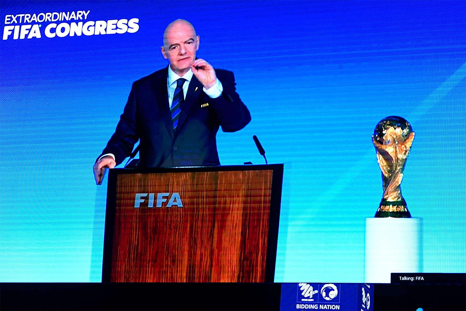 FIFA President Gianni Infantino 