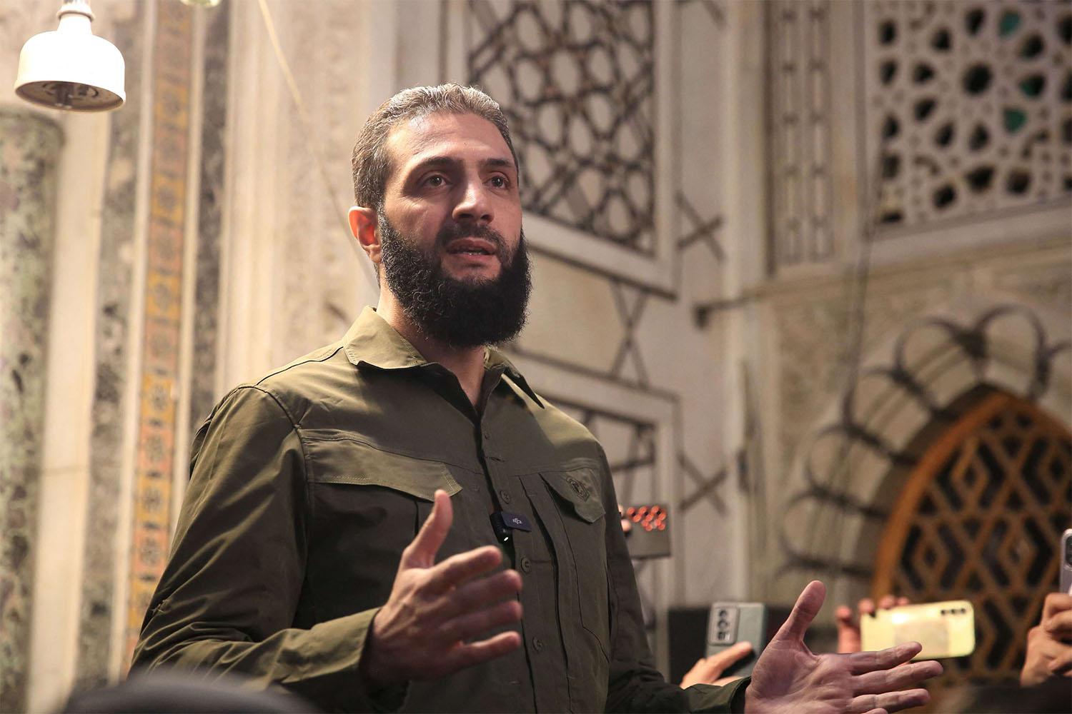 Jolani is now using his real name Ahmed al-Sharaa