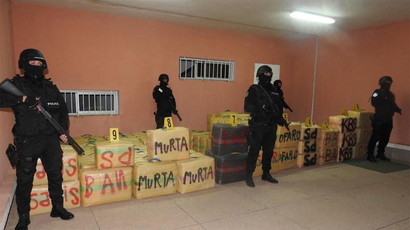 A huge drug seizure