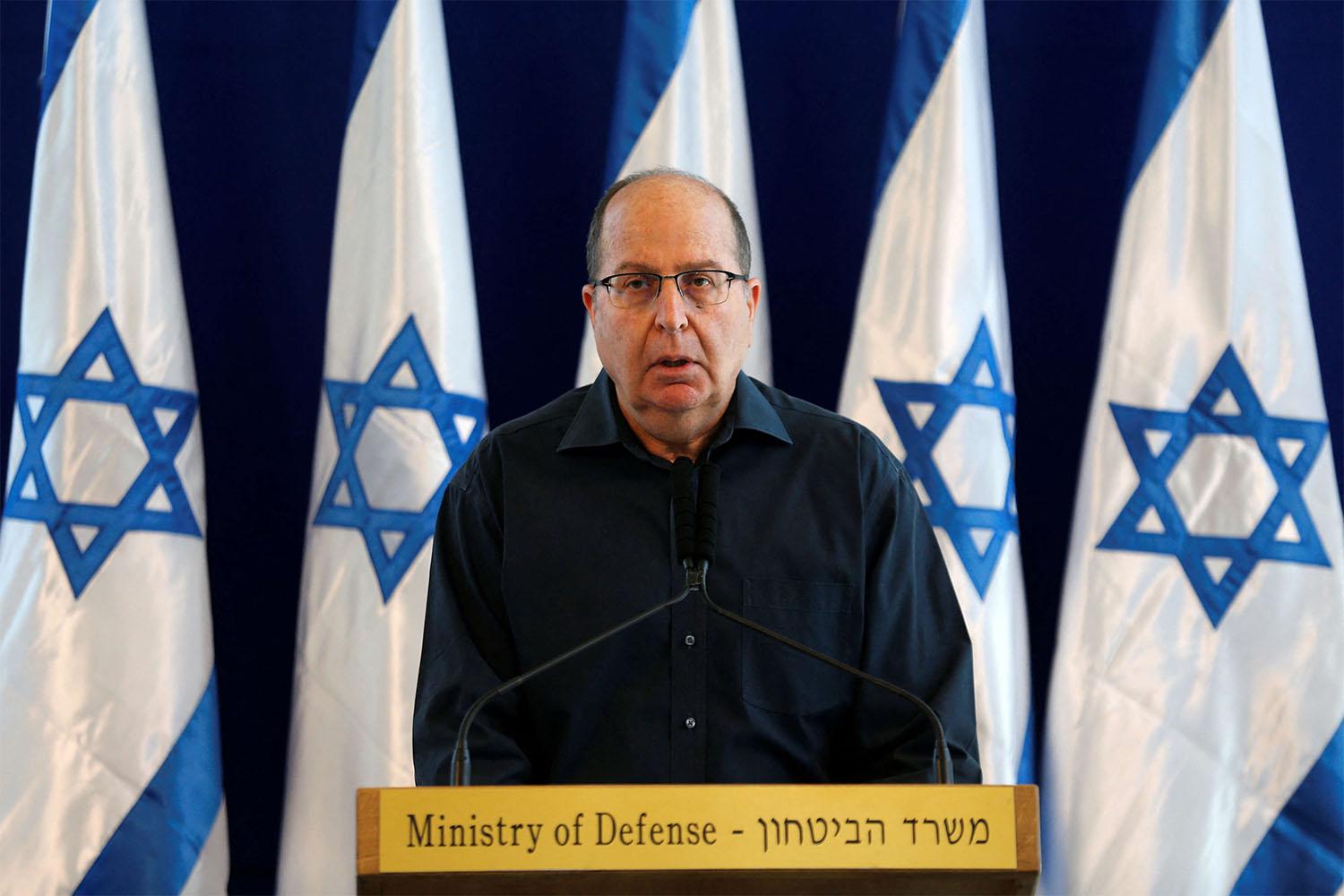 Yaalon is a former army chief of staff who served as defence minister under Netanyahu from 2013-16