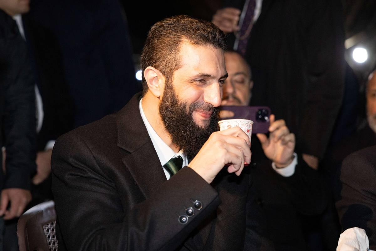رئيس الإدارة السورية الجديدة أحمد الشرع