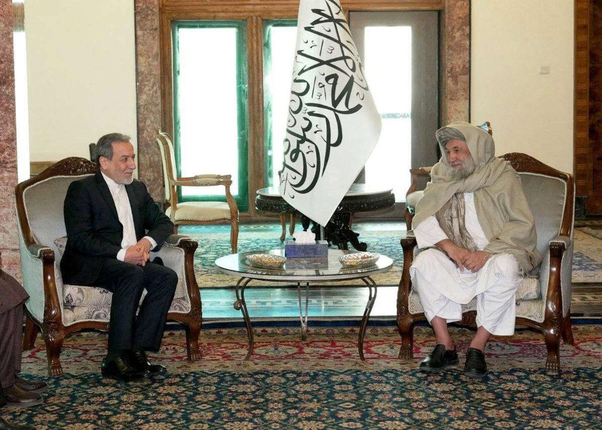 عراقجي أرفع مسؤول إيراني يزور أفغانستان من عودة طالبان للسلطة 