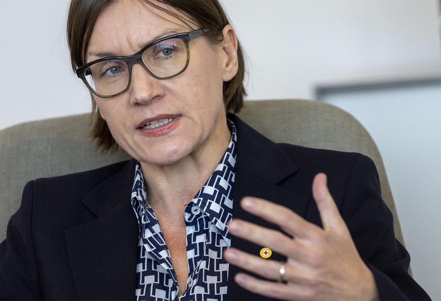 ICRC President Mirjana Spoljaric 