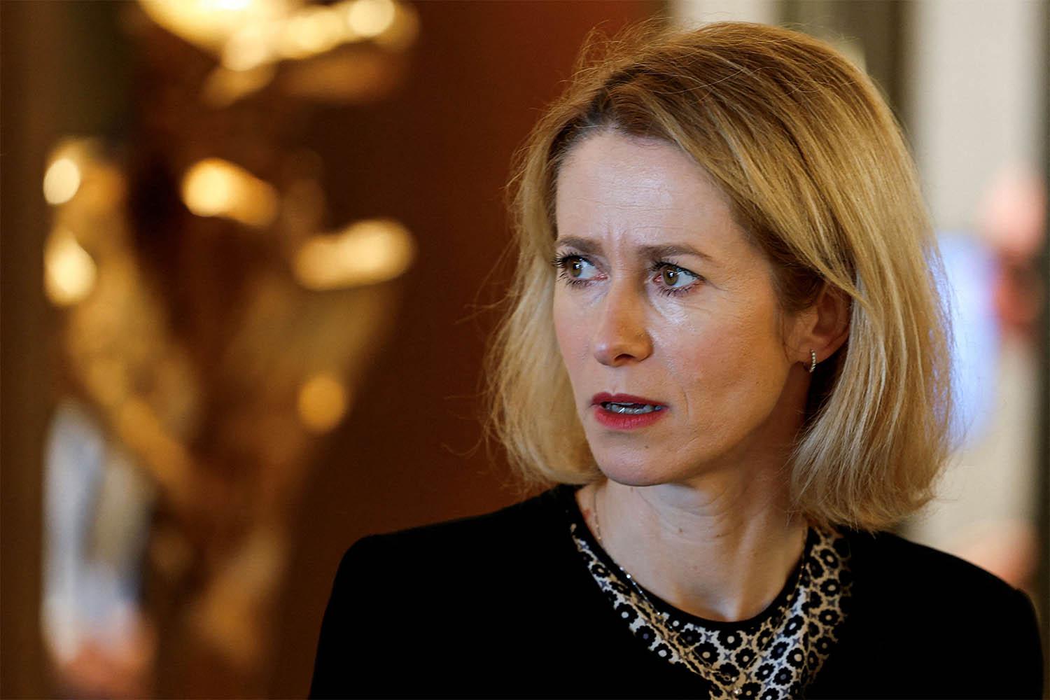 EU foreign policy chief Kaja Kallas 