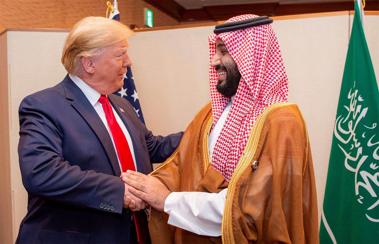 Trump said he would consider making Saudi Arabia his first destination for a foreign visit if Riyadh agreed to buy $500 billion worth of American products