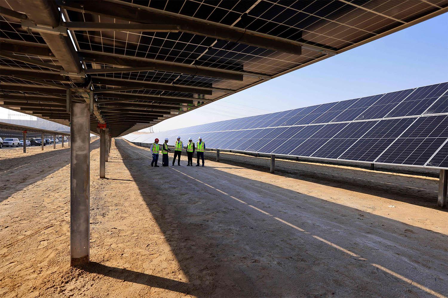 The UAE is one of the world's leading countries in renewable energy