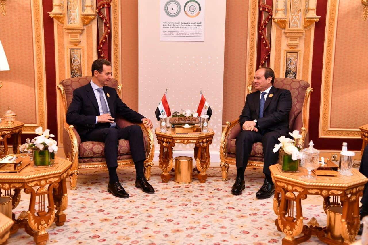 مصر حذرة جدا بعد سقوط الأسد