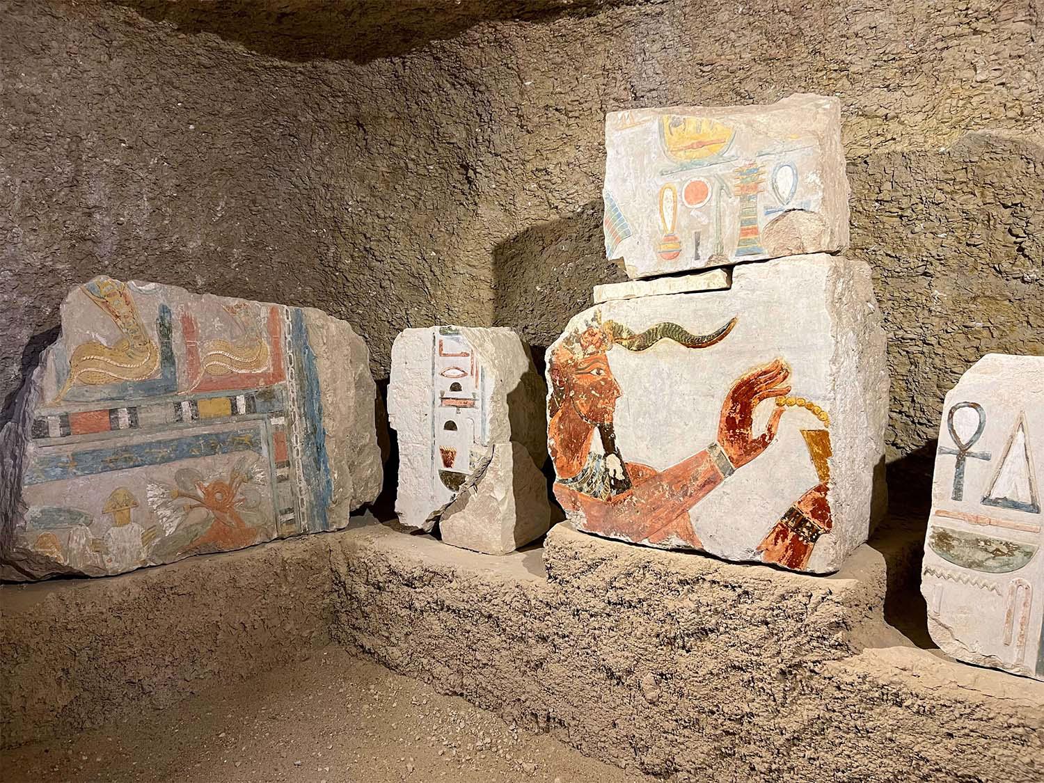1,500 decorated blocks were uncovered