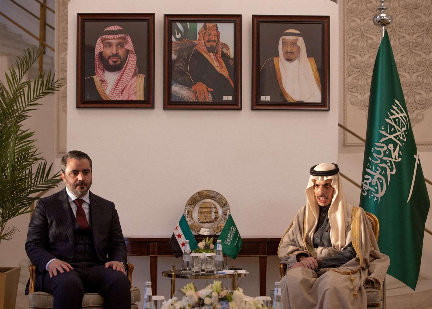 The meeting took place in Riyadh