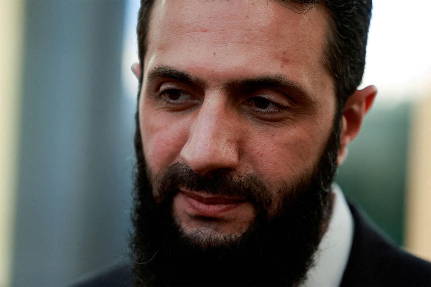Syria's de facto leader Ahmed al-Sharaa