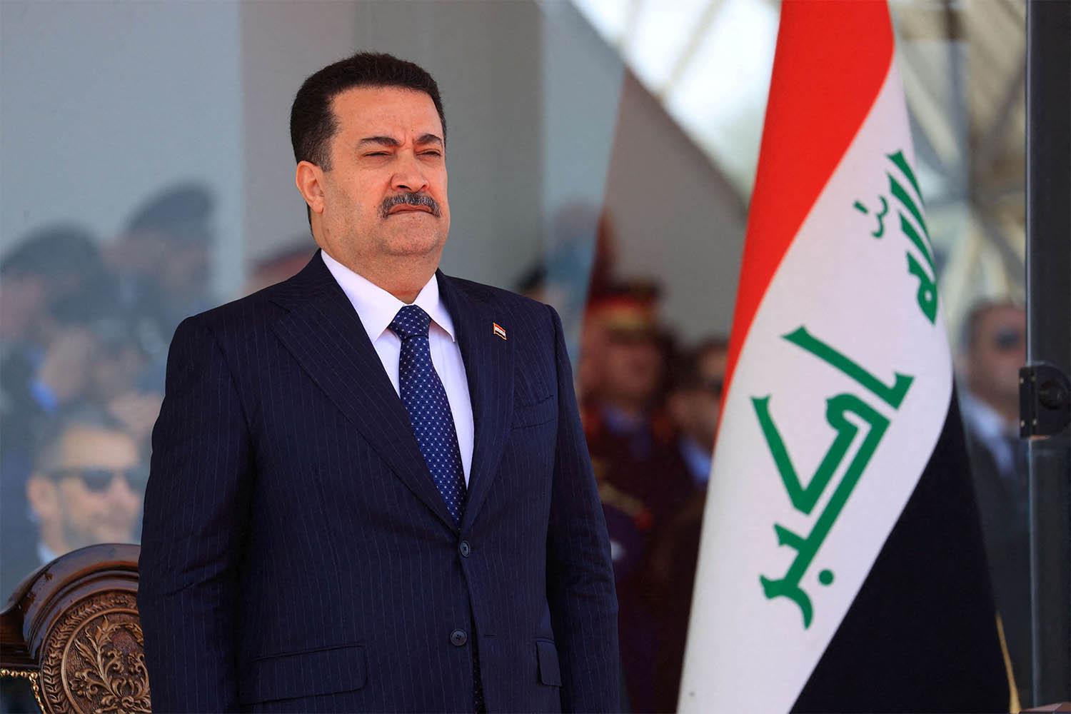 Sudani said the security deal between the UK and Iraq would develop bilateral military ties 