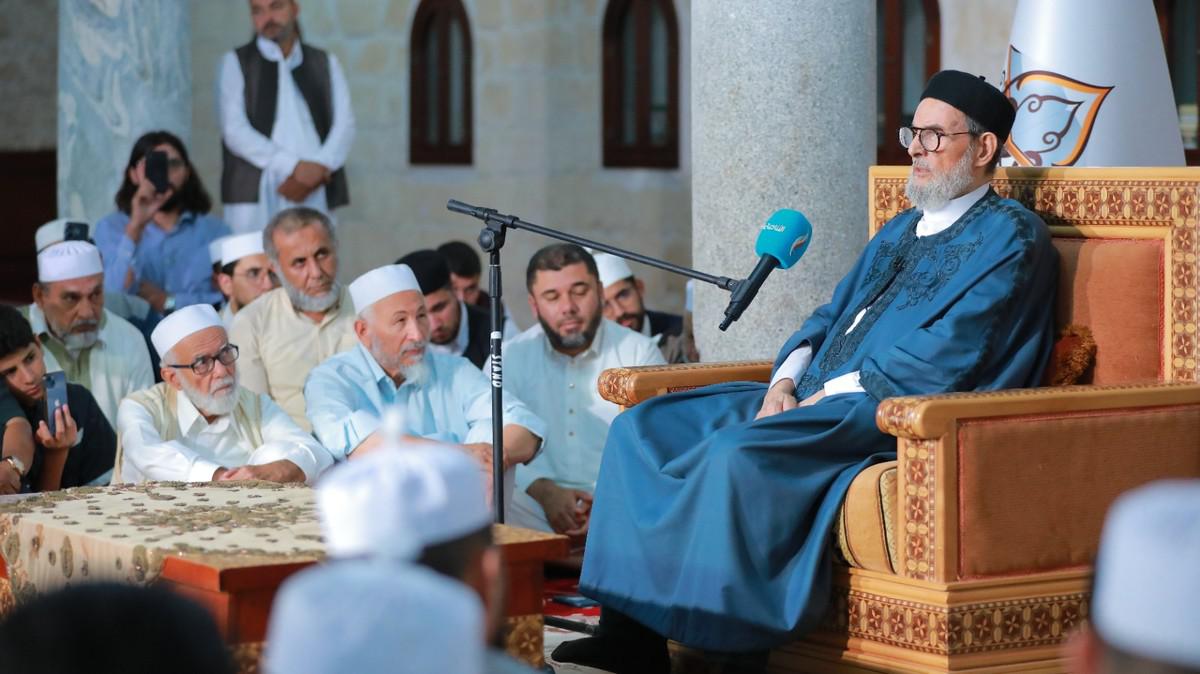 الاب الروحي لاخوان ليبيا يسعى لحماية مصالح عبدالحميد الدبيبة بالدعوة للعنف