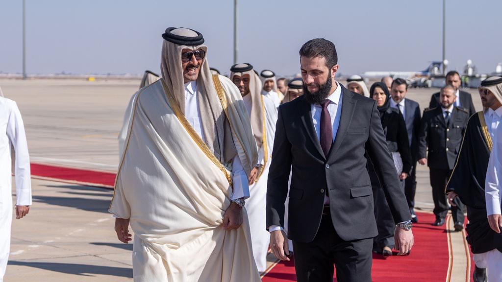 قطر من أكبر داعمي السلطات السورية الجديدة