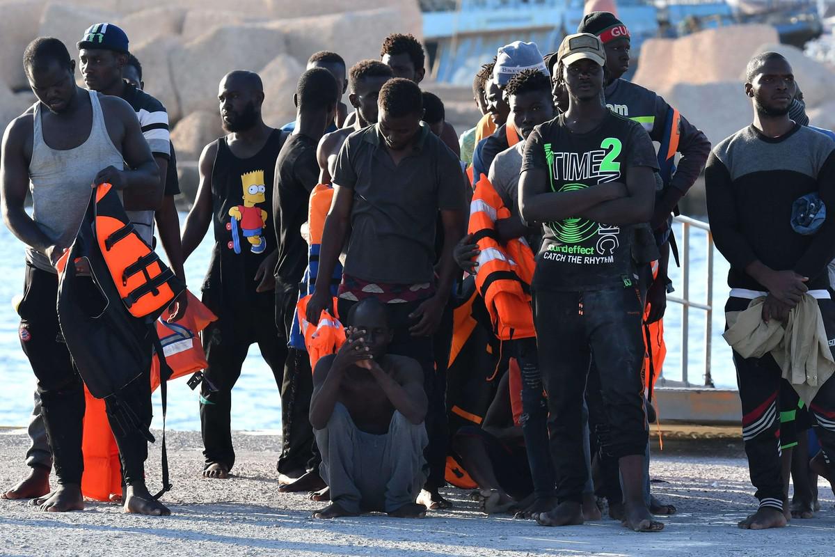 ليبيا  مركز عبور رئيسي للمهاجرين غير الشرعيين
